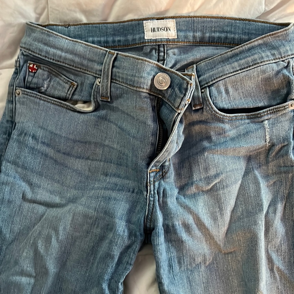 Hudson distressed jeans